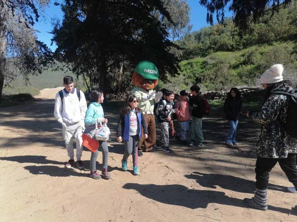 visita escolar parque nacional fray jorge